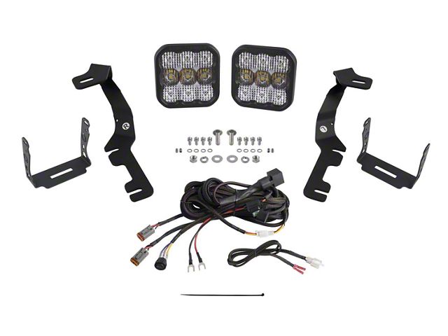 Diode Dynamics SS5 Pro LED Ditch Light Kit; White Combo (19-24 RAM 1500)