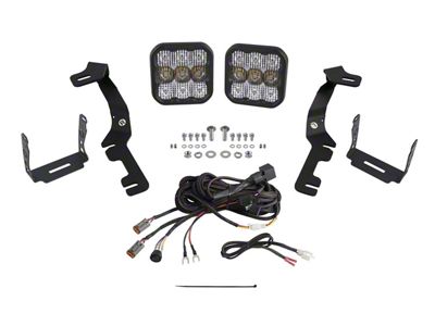 Diode Dynamics Stage Series SS5 Sport LED Ditch Light Kit; White Combo (19-25 RAM 1500)
