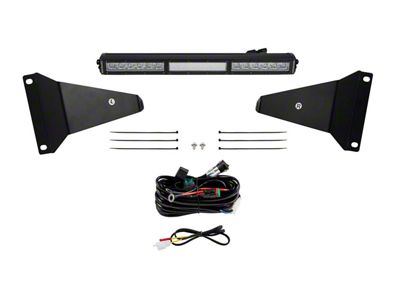 Diode Dynamics Stealth Bumper Light Bar Kit; White Combo (19-25 RAM 1500 w/o Active Lower Grille Shutters, Excluding Rebel, RHO & TRX)