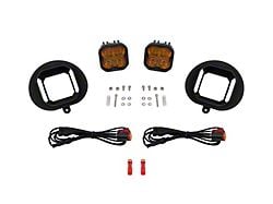 Diode Dynamics SS3 Max LED Fog Light Kit; Yellow SAE Fog (03-09 RAM 2500)