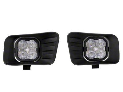 Diode Dynamics SS3 Pro Horizontal LED Fog Light Kit; White SAE Fog (10-18 RAM 2500)