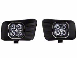 Diode Dynamics SS3 Sport Type ABL Horizontal LED Fog Light Kit; White SAE Fog (10-18 RAM 2500)