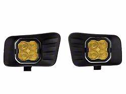 Diode Dynamics SS3 Sport Type ABL Horizontal LED Fog Light Kit; Yellow SAE Fog (10-18 RAM 2500)