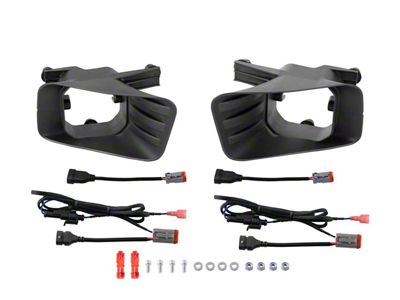 Diode Dynamics SS3 Horizontal Fog Light Mounting Kit (10-18 RAM 3500)