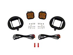 Diode Dynamics SS3 Max LED Fog Light Kit; Yellow SAE Fog (03-09 RAM 3500)