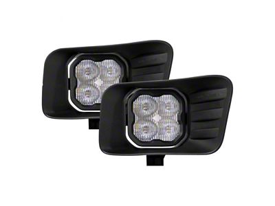 Diode Dynamics SS3 Pro Type ABL Horizontal LED Fog Light Kit; White SAE Fog (10-18 RAM 3500)