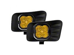 Diode Dynamics SS3 Pro Type ABL Horizontal LED Fog Light Kit; Yellow SAE Fog (10-18 RAM 3500)