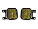 Diode Dynamics SS3 Max Type AS LED Fog Light Kit; Yellow SAE Fog (19-23 Ranger)