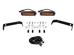 Diode Dynamics SS6 Front Bumper Mount LED Light Kit; Amber Wide (19-23 Ranger)