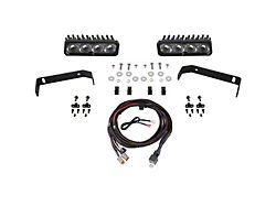 Diode Dynamics SS6 Sport LED Driving Light Kit; White Driving (19-21 Ranger)