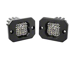 Diode Dynamics Stage Series C1R Flush Mount LED Pod Lights; White Flood (Universal; Some Adaptation May Be Required)