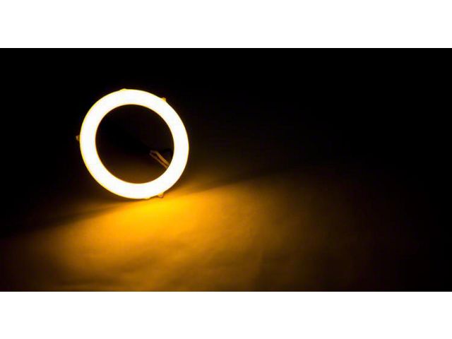 Diode Dynamics HD LED Halo Rings; Amber (14-15 Sierra 1500)