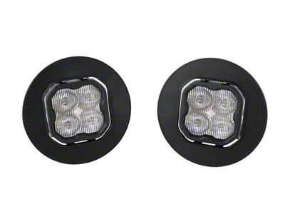 Diode Dynamics SS3 Max ABL Type GM-5 LED Fog Light Kit; White SAE Fog (07-13 Sierra 1500)