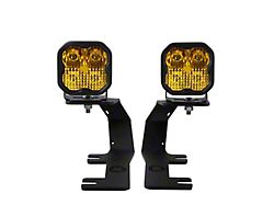 Diode Dynamics Stage Series SS3 Sport LED Ditch Light Kit; Yellow Driving (14-18 Sierra 1500)