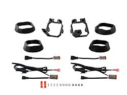 Diode Dynamics SS3 Type GM Fog Light Mounting Kit (14-15 Sierra 1500, Excluding Denali)