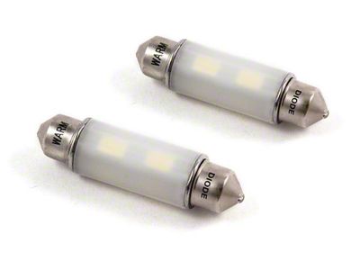 Diode Dynamics Warm White LED Map Light Bulbs; 41mm HP6 (07-13 Sierra 1500 Denali)