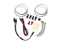 Diode Dynamics LED Footwell Kit; Red; Set of Two (Universal; Some Adaptation May Be Required)