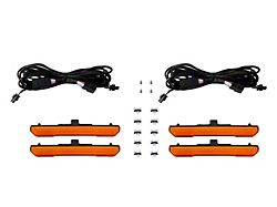Diode Dynamics Sequential LED Side Marker Lights; Amber (24-26 Sierra 2500 HD)