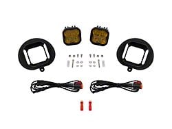 Diode Dynamics SS3 Pro Type ABL LED Fog Light Kit; Yellow SAE Fog (03-06 Sierra 2500 HD)