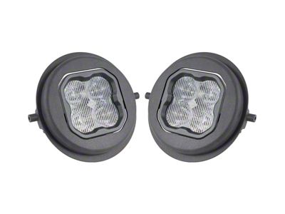 Diode Dynamics SS3 Sport Type ABL LED Fog Light Kit; White SAE Fog (03-06 Sierra 2500 HD)