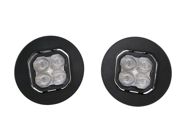 Diode Dynamics SS3 Pro Type GM-5 LED Fog Light Kit; White SAE Fog (07-14 Sierra 3500 HD)