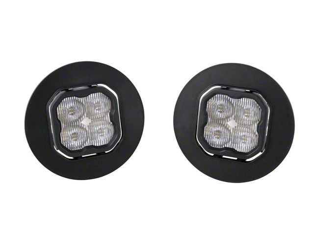 Diode Dynamics SS3 Sport Type GM-5 LED Fog Light Kit; White SAE Fog (07-14 Sierra 3500 HD)