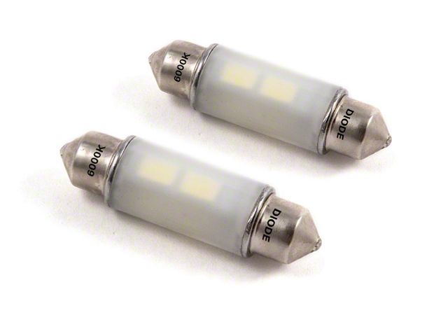 Diode Dynamics Cool White LED Map Light Bulbs; 39mm HP6 (07-13 Silverado 1500)