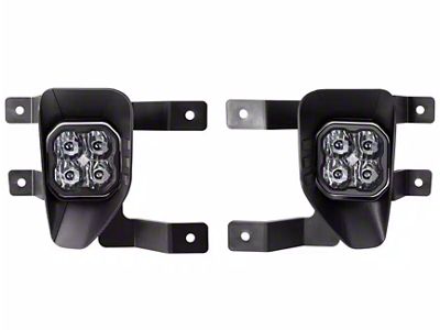 Diode Dynamics SS3 Max Type SV1 ABL LED Fog Light Kit; White SAE Fog (16-18 Silverado 1500)