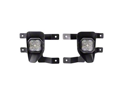 Diode Dynamics SS3 Pro Type SV1 LED Fog Light Kit; White SAE Fog (16-18 Silverado 1500)