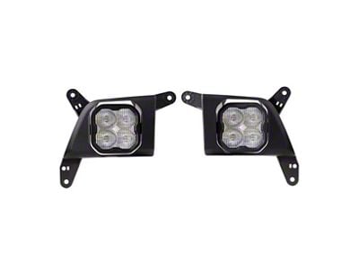 Diode Dynamics SS3 Pro Type SV2 LED Fog Light Kit; ABL White SAE Fog (19-21 Silverado 1500; 2022 Silverado 1500 LTD)