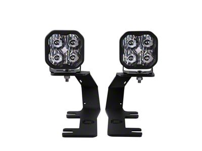 Diode Dynamics Stage Series SS3 Sport LED Ditch Light Kit; White Driving (14-18 Silverado 1500)