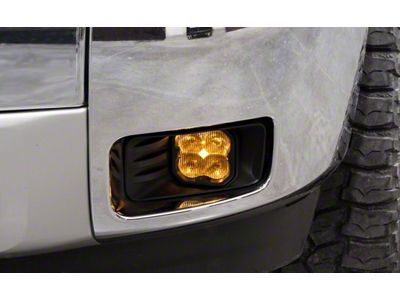 Diode Dynamics SS3 Sport Type CH LED Fog Light Kit; Yellow SAE Fog (07-15 Silverado 1500)