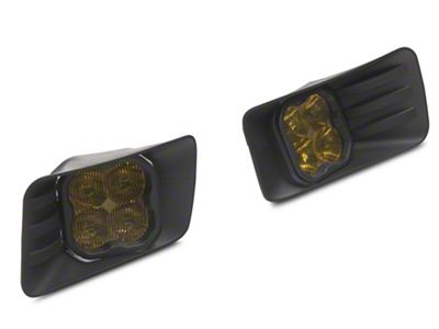 Diode Dynamics SS3 Sport Type CH LED Fog Light Kit; Yellow SAE Fog (07-15 Silverado 1500)