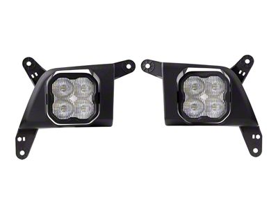 Diode Dynamics SS3 Sport Type SV2 LED Fog Light Kit; ABL White SAE Fog (19-21 Silverado 1500; 2022 Silverado 1500 LTD)