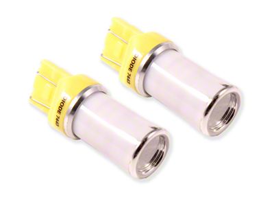 Diode Dynamics Amber Front Turn Signal LED Light Bulbs; 7443 HP48 (17-22 F-250 Super Duty)