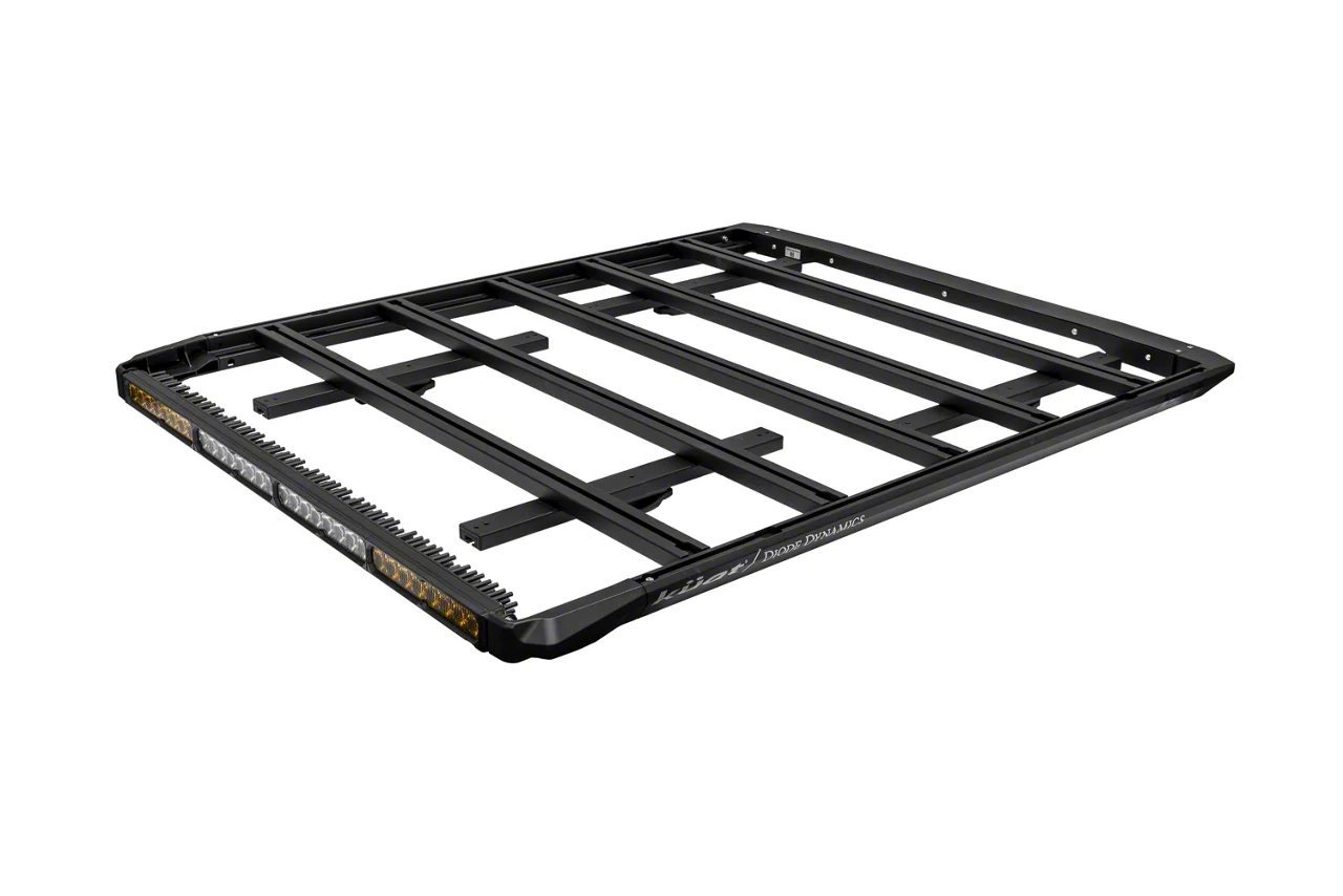 Diode Dynamics Universal AT Kuat DEK 47 x 60-Inch Roof Rack; SS40 Pro ...