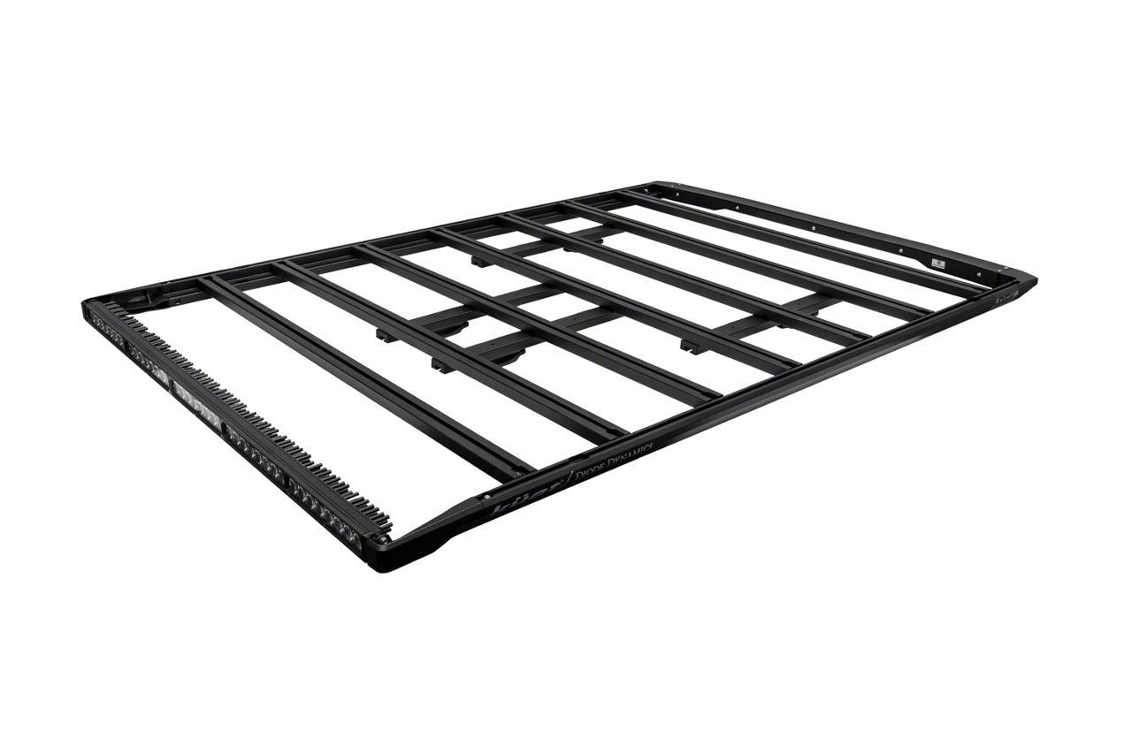 Diode Dynamics Universal AT Kuat DEK 54 x 80-Inch Roof Rack; SS50 Pro ...