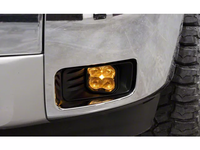 Diode Dynamics SS3 Max ABL Type CH LED Fog Light Kit; Yellow SAE Fog (15-20 Yukon)