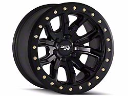 Dirty Life DT-1 Matte Black 8-Lug Wheel; 17x9; -12mm Offset (01-06 Sierra 2500 HD)