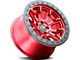 Dirty Life DT-1 Crimson Candy Red 8-Lug Wheel; 17x9; -12mm Offset (03-09 RAM 2500)