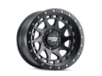 Dirty Life Enigma Pro Matte Black 6-Lug Wheel; 17x9; -38mm Offset (07-13 Sierra 1500)