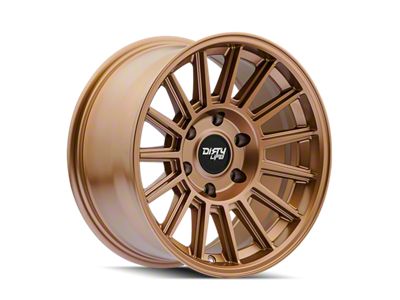 Dirty Life Journey Satin Bronze 6-Lug Wheel; 17x8.5; 0mm Offset (07-13 Silverado 1500)