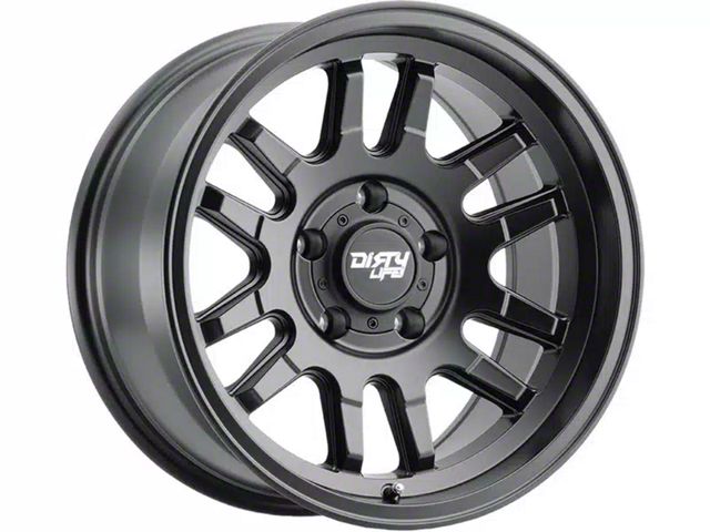 Dirty Life Canyon Matte Black 6-Lug Wheel; 17x9; 0mm Offset (07-14 Tahoe)