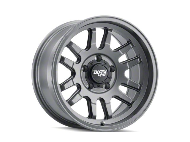 Dirty Life Canyon Satin Graphite 6-Lug Wheel; 17x9; 0mm Offset (07-14 Tahoe)