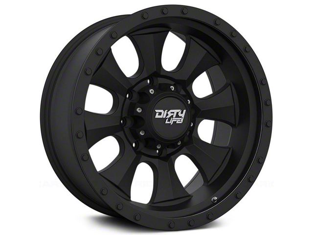 Dirty Life Ironman Matte Black 6-Lug Wheel; 20x10; -19mm Offset (07-14 Tahoe)