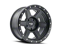 Dirty Life Compound Matte Black 8-Lug Wheel; 22x11; -25mm Offset (08-10 F-250 Super Duty)