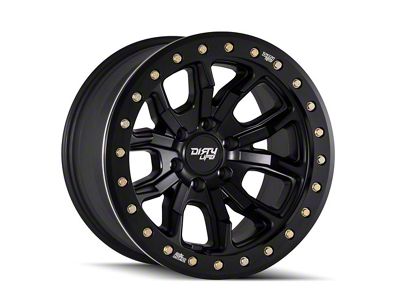 Dirty Life DT-1 Satin Black 8-Lug Wheel; 17x9; -12mm Offset (08-10 F-250 Super Duty)