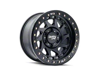 Dirty Life Enigma Race Matte Black 8-Lug Wheel; 17x9; -12mm Offset (08-10 F-250 Super Duty)