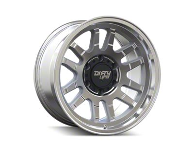 Dirty Life Canyon Machined 6-Lug Wheel; 17x9; -12mm Offset (14-18 Sierra 1500)