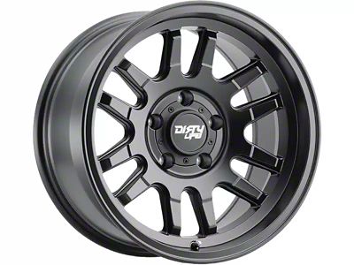 Dirty Life Canyon Matte Black 6-Lug Wheel; 17x9; -12mm Offset (15-20 Tahoe)